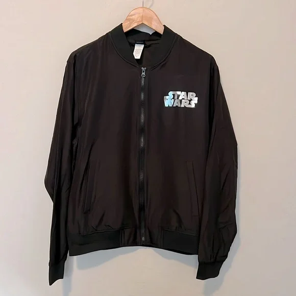 NWT Disney Star Wars Stormtrooper lightweight bomber style jacket. - Picture 4 of 13